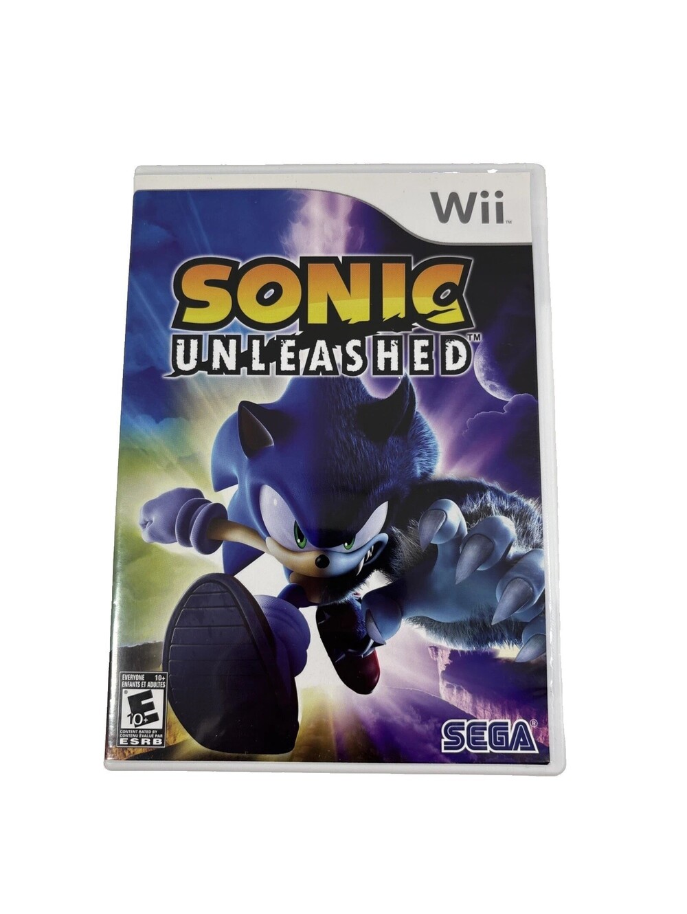 Sonic Unleashed Nintendo Wii Complete CIB SEGA Tested